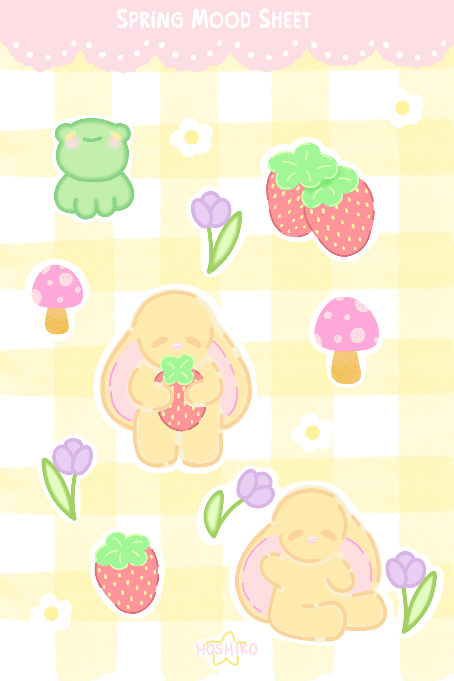 Spring Mood Sheet
