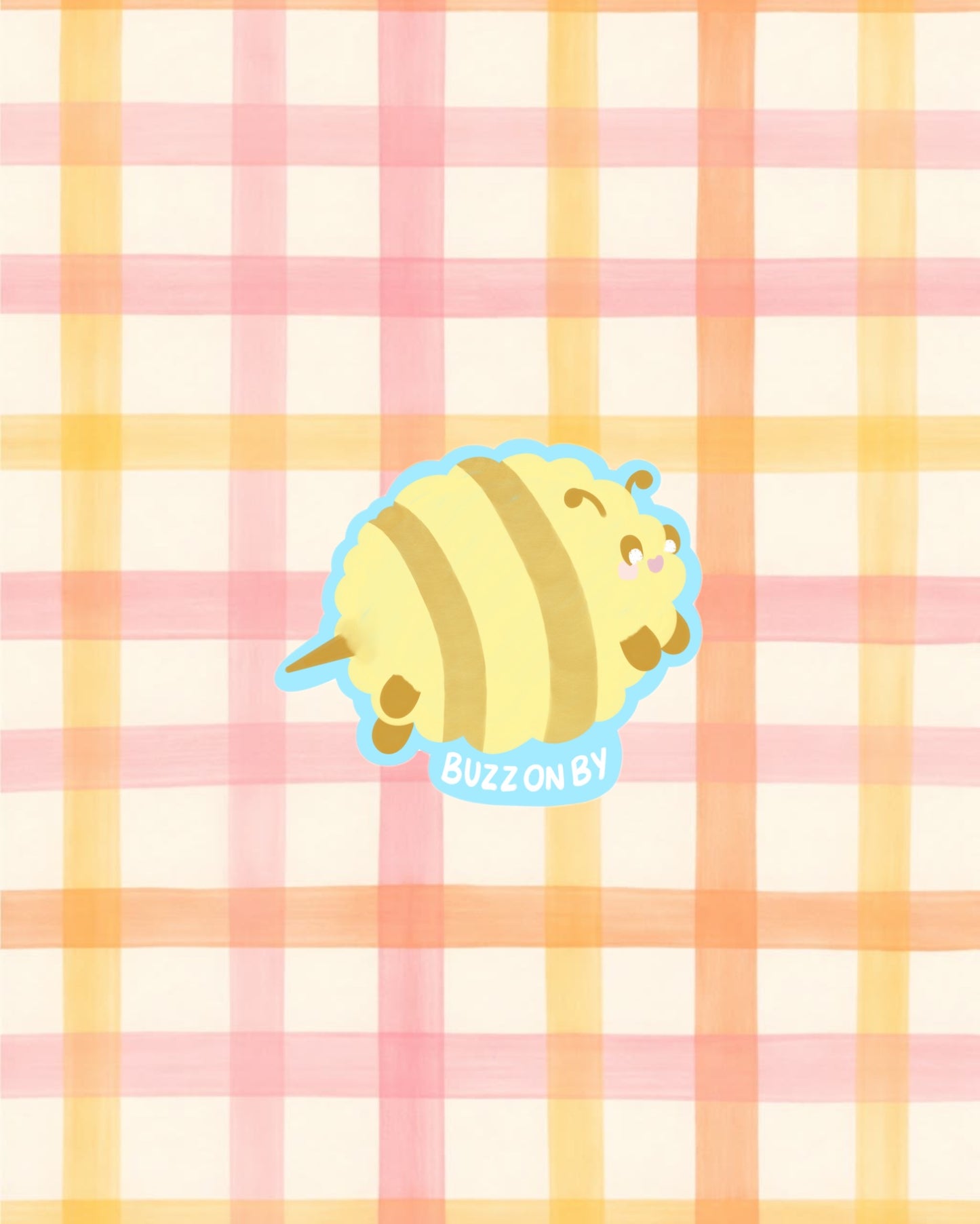 Buzz On By Sticker