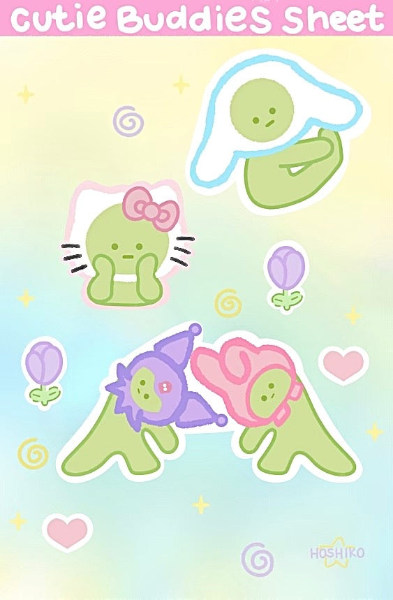 Cute Buddies Sheet