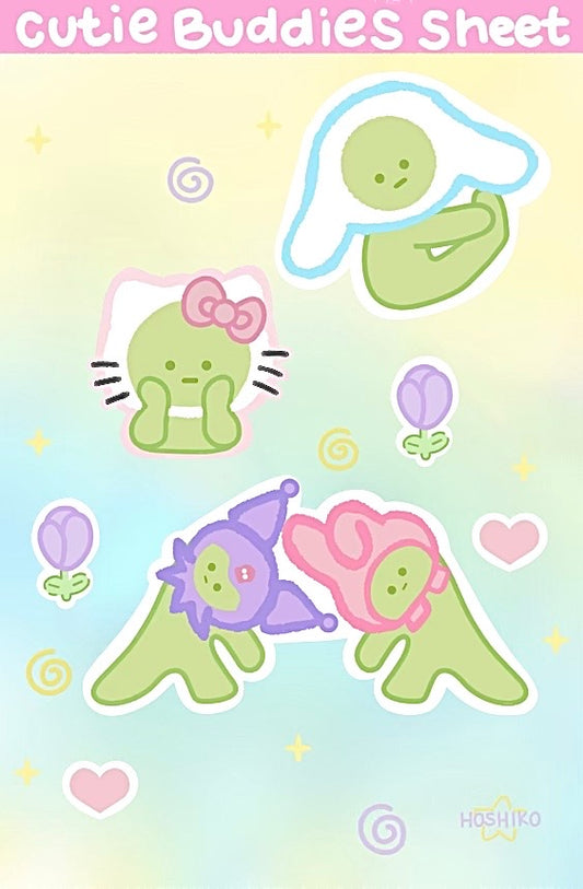 Cute Buddies Sheet
