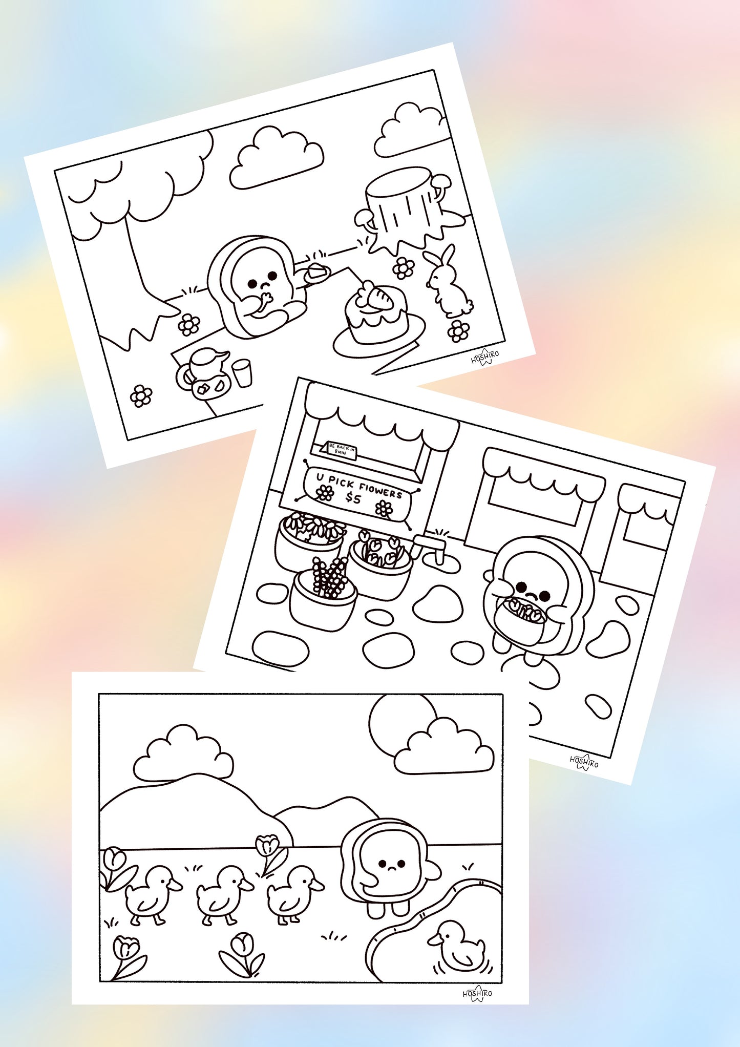 Spring Coloring Pages