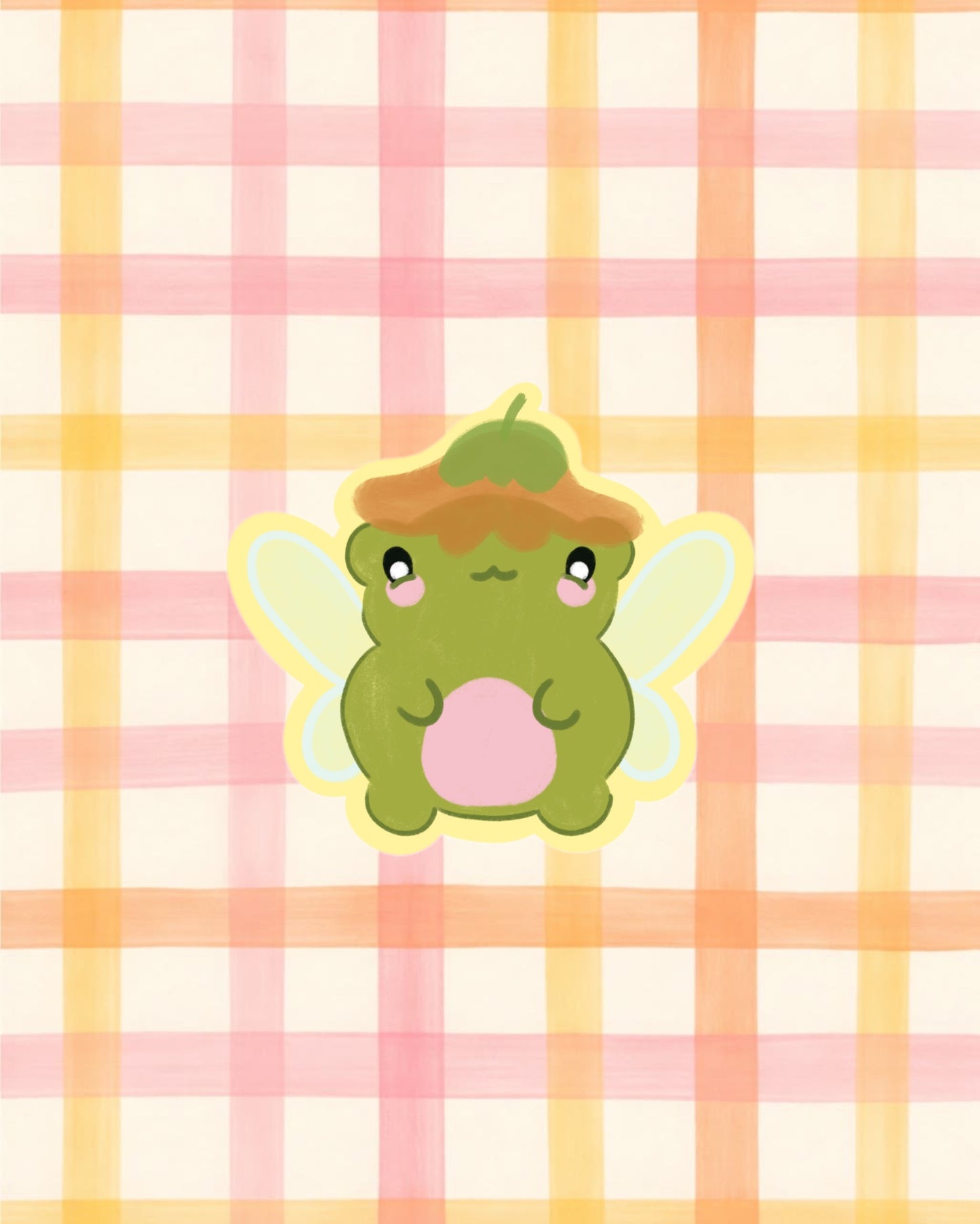 Fairy Frog Sticker