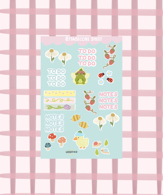 Cottagecore Sheet